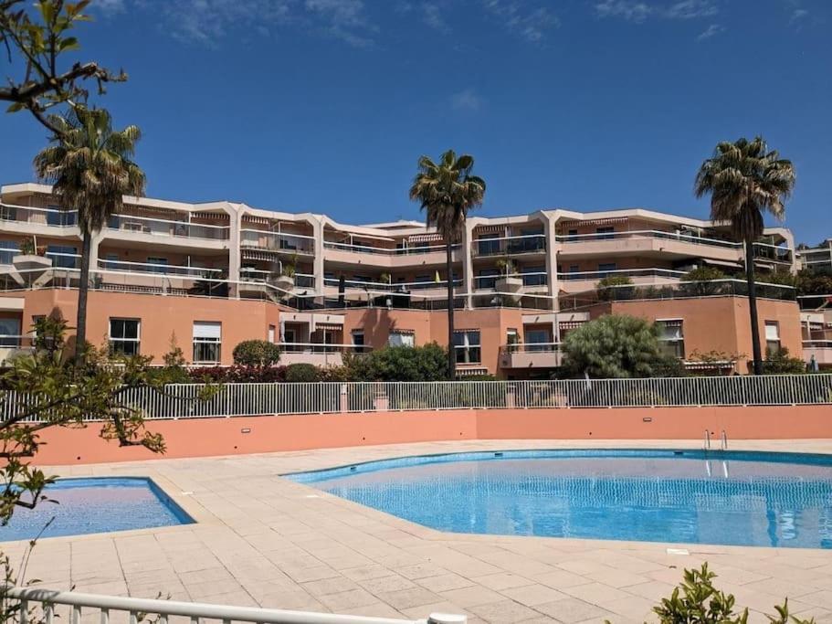 Appartement Vue Mer Sur Les Hauteurs De Nizza Exterior foto